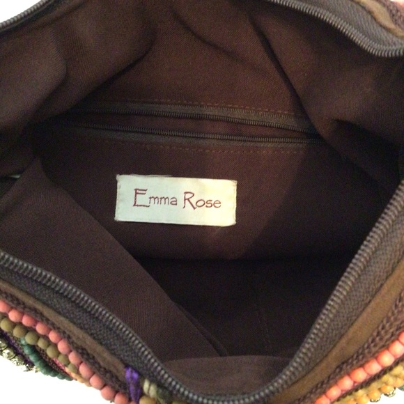 Emma Rose Beaded Handbag/Shoulder Bag - Picture 9 of 11